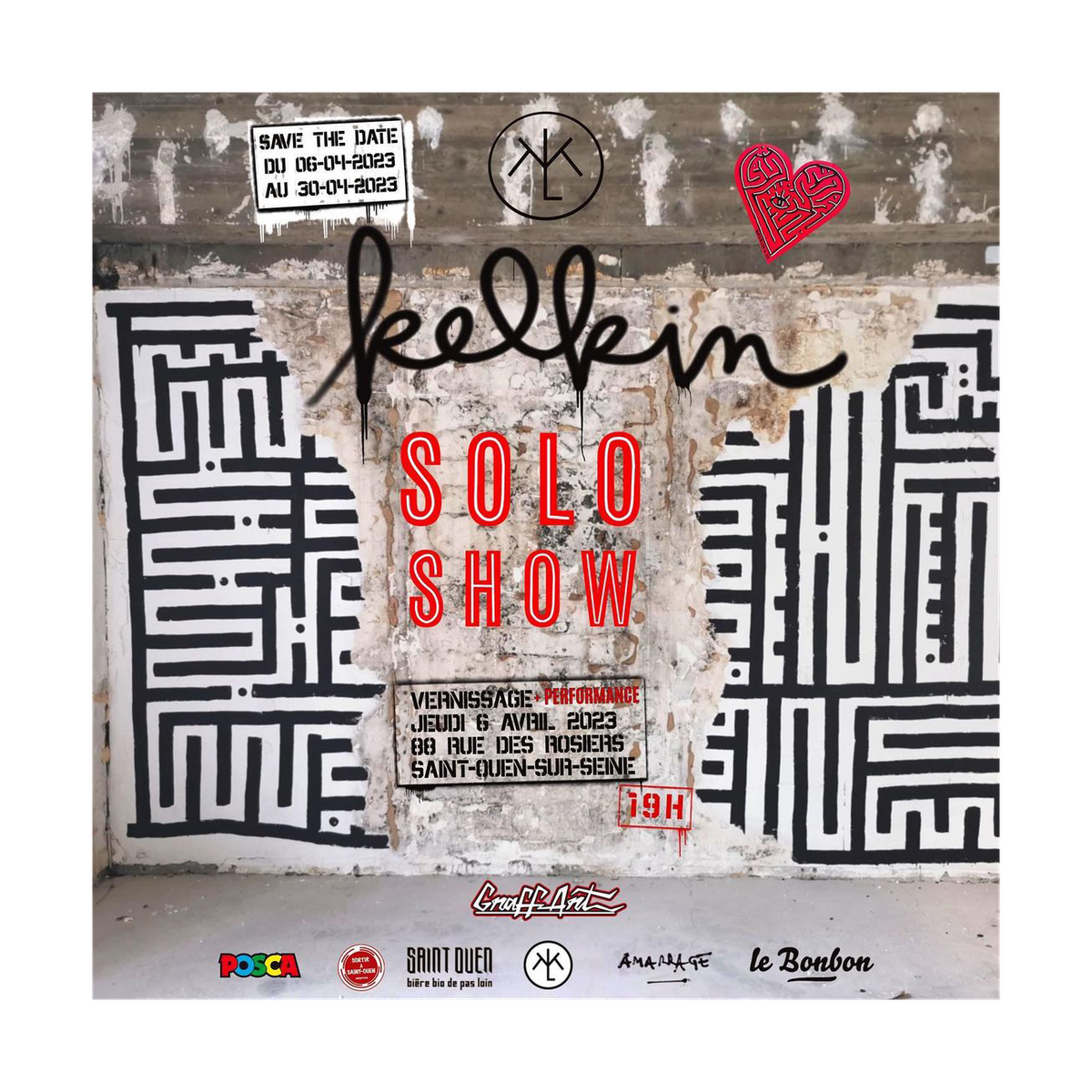 Expo Solo Galerie Amarrage - Kelkin, Saint-Ouen