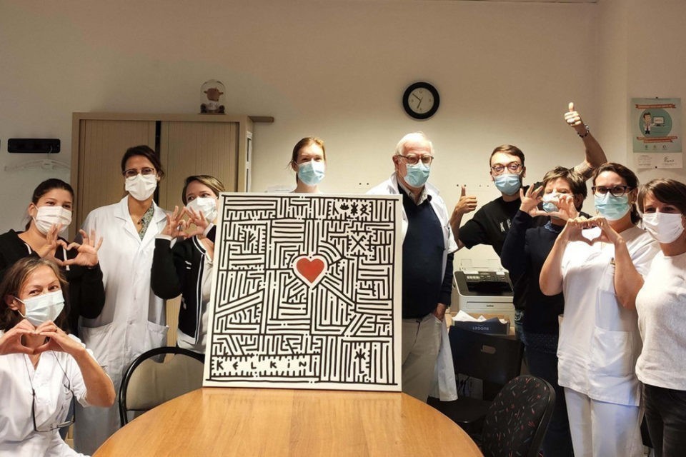 Projet solidaire Hôpital de Pontoise par Kelkin