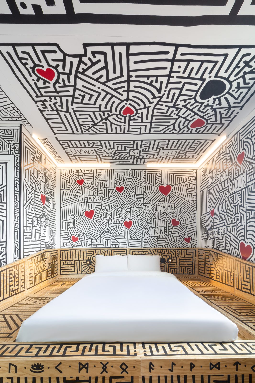 La Chambre du Love - Installation in situ Jo&JOE par Kelkin, 55m²